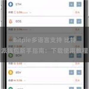 Bitpie多语言支持 比特派钱包新手指南：下载使用教程