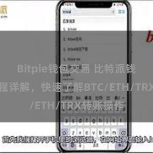 Bitpie钱包交易 比特派钱包转账教程详解，快速了解BTC/ETH/TRX转账操作