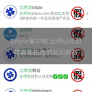 Bitpie客户端 比特派钱包与其他钱包的区别解析