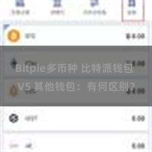 Bitpie多币种 比特派钱包 VS 其他钱包：有何区别？