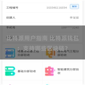 比特派用户指南 比特派钱包：支持哪些区块链？