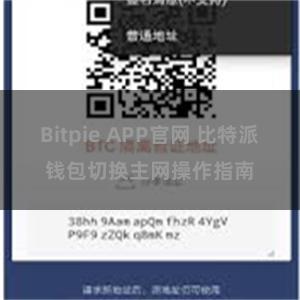 Bitpie APP官网 比特派钱包切换主网操作指南
