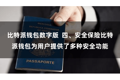 比特派钱包数字版  四、安全保险比特派钱包为用户提供了多种安全功能
