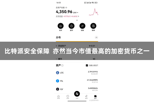 比特派安全保障  亦然当今市值最高的加密货币之一