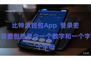 比特派钱包App  登录密码需要包括至少一个数字和一个字母