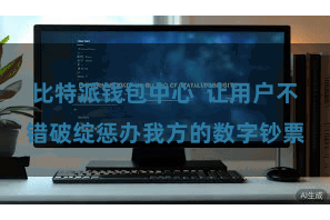 比特派钱包中心  让用户不错破绽惩办我方的数字钞票