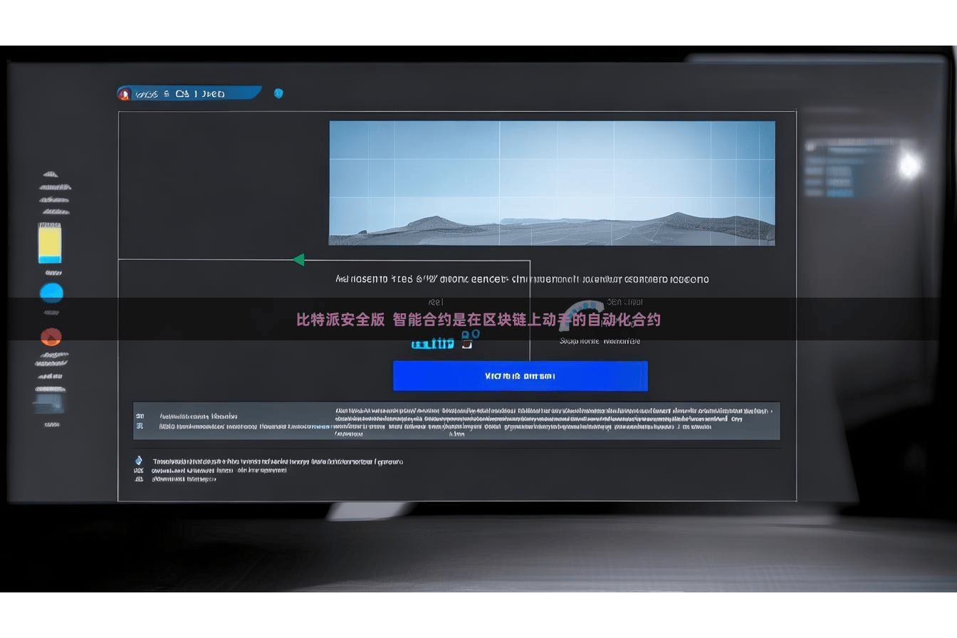 比特派安全版  智能合约是在区块链上动手的自动化合约