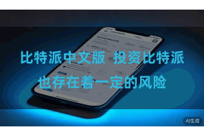 比特派中文版  投资比特派也存在着一定的风险